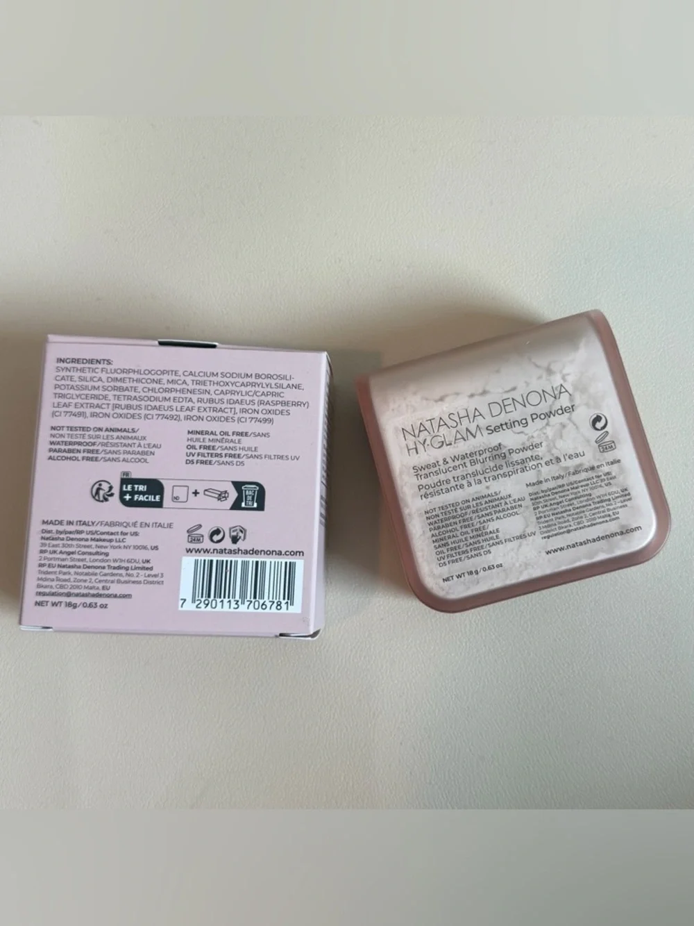 Natasha Denona Hy Glam Setting Powder Translucent Full Size